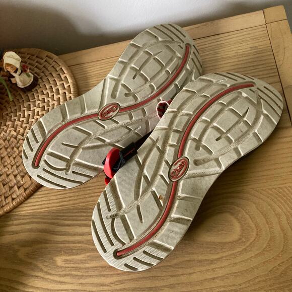 Chaco Women's Z/Cloud 2 Sandals - Taper Grenadine USA Red White Blue Women’s 10 - Picture 8 of 8